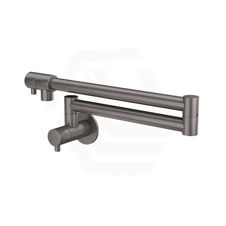 Bella Vista Mica Wall Mounted Kitchen Pot Filler Tap with Dual Swing Arm Stainless Steel Variant Color Available