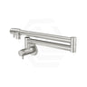Bella Vista Mica Heritage Wall-Mounted Classic Kitchen Pot Filler Stainless Steel In Various Colours