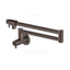 Bella Vista Mica Solid Brass Wall-Mounted Classic Kitchen Pot Filler Dusk Bronze