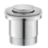 Chrome Bella Vista Xulu 32/40mm Universal Brass Pop Up Waste with Overflow & Non-Overflow