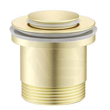 Shiny Gold Bella Vista Xulu 32/40mm Universal Brass Pop Up Waste with Overflow & Non-Overflow