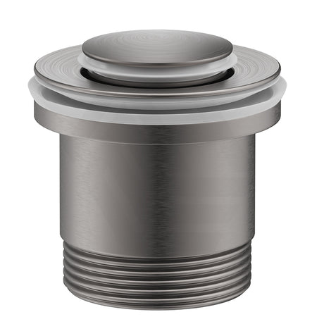 M#6(Gunmetal-Grey) Bella Vista Xulu 32/40mm Universal Brass Pop Up Waste with Overflow & Non-Overflow
