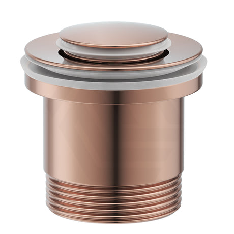 Rose Gold Bella Vista Xulu 32/40mm Universal Brass Pop Up Waste with Overflow & Non-Overflow