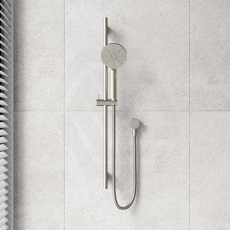 Bella Vista Mica Round Shower Rail with 3 Functions Handheld Shower Set Variant Colors Available