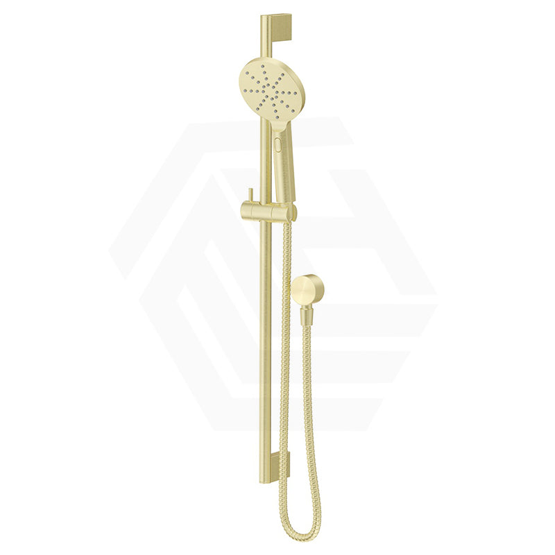 Bella Vista Mica Round Shower Rail with 3 Functions Handheld Shower Set Variant Colors Available