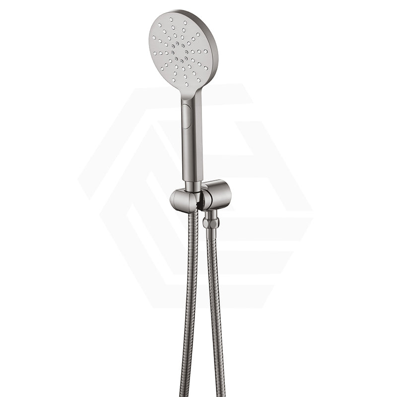 Bella Vista Mica Round 3 Functions Handheld Shower Set on Wall Bracket Variant Colors Available