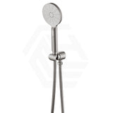 Bella Vista Mica Round 3 Functions Handheld Shower Set on Wall Bracket Variant Colors Available
