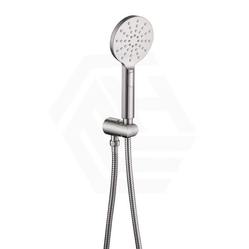 Bella Vista Mica Round 3 Functions Handheld Shower Set on Wall Bracket Variant Colors Available