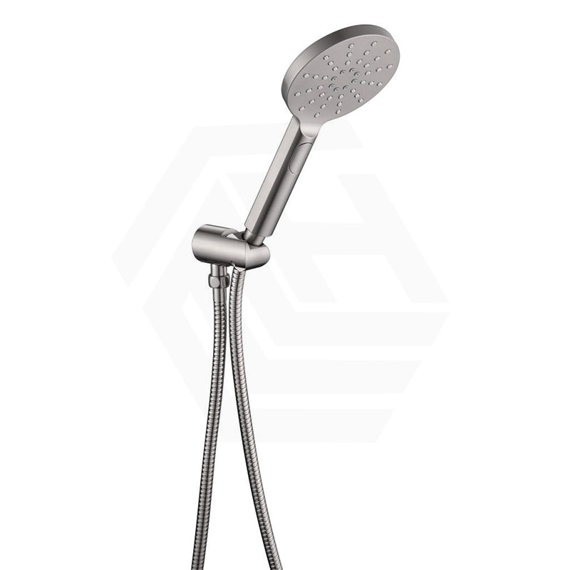 Bella Vista Mica Round 3 Functions Handheld Shower Set on Wall Bracket Variant Colors Available