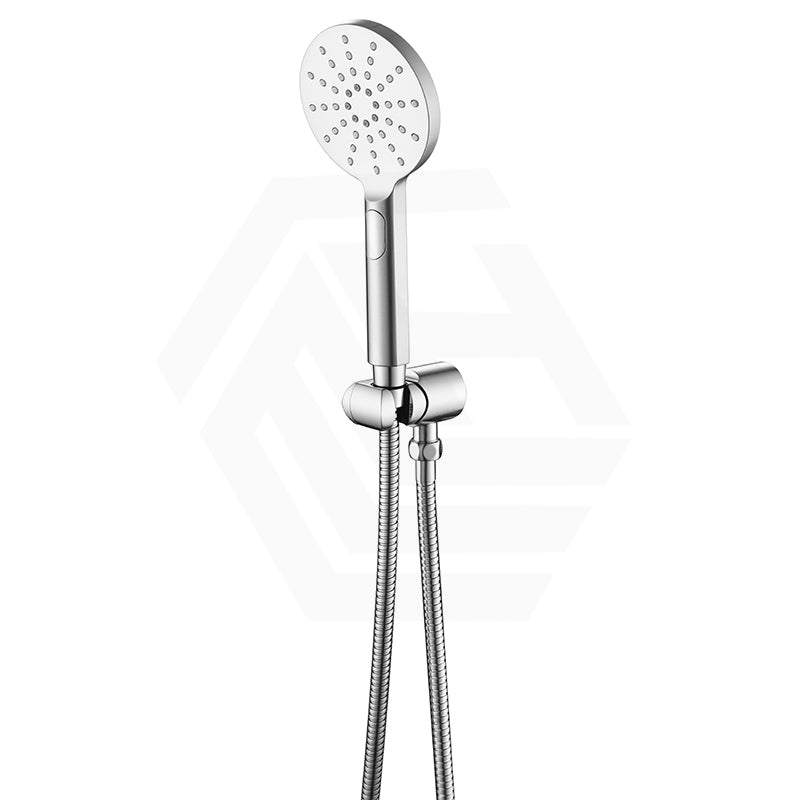 Bella Vista Mica Round 3 Functions Handheld Shower Set on Wall Bracket Variant Colors Available