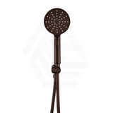 Bella Vista Mica Round 3 Functions Handheld Shower Set on Wall Bracket Variant Colors Available