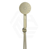 Bella Vista Mica Round 3 Functions Handheld Shower Set on Wall Bracket Variant Colors Available