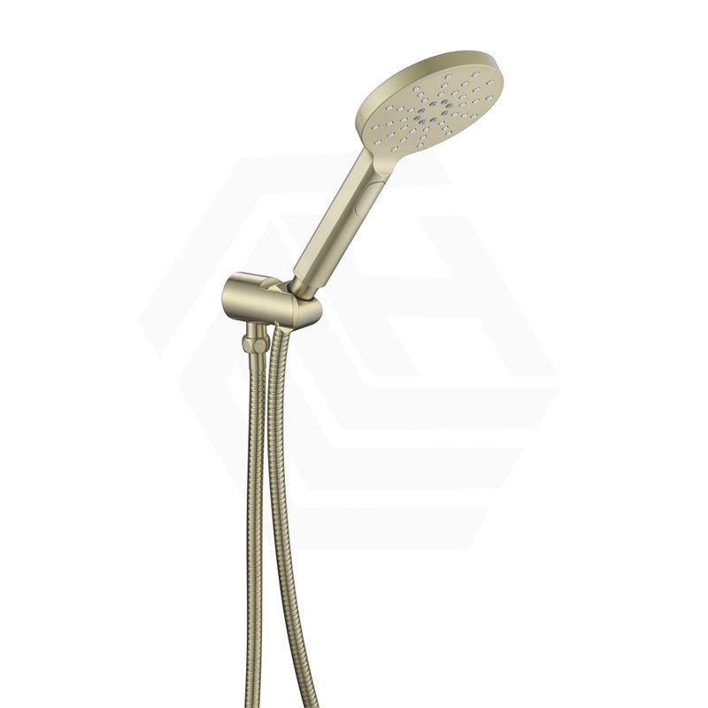 Bella Vista Mica Round 3 Functions Handheld Shower Set on Wall Bracket Variant Colors Available