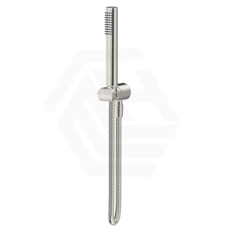 Bella Vista Mica Round Handheld Shower Set on Wall Bracket Variant Colors Available