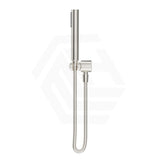 Bella Vista Mica Round Handheld Shower Set on Wall Bracket Variant Colors Available