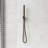 Bella Vista Mica Round Handheld Shower Set on Wall Bracket Variant Colors Available