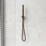 Bella Vista Mica Round Handheld Shower Set on Wall Bracket Variant Colors Available