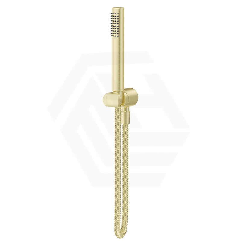 Bella Vista Mica Round Handheld Shower Set on Wall Bracket Variant Colors Available