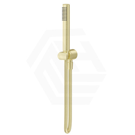 Bella Vista Mica Round Handheld Shower Set on Wall Bracket Variant Colors Available