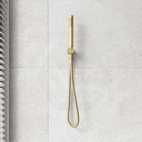 Bella Vista Mica Round Handheld Shower Set on Wall Bracket Variant Colors Available