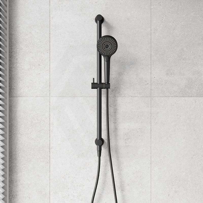 Bella Vista Mica Round Sliding Shower Rail with 3 Functions Handheld Shower Set Variant Colors Available