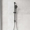 Bella Vista Mica Round Sliding Shower Rail with 3 Functions Handheld Shower Set Variant Colors Available