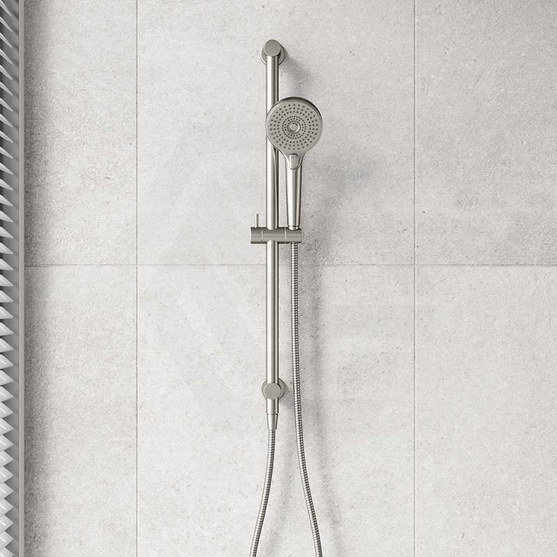 Bella Vista Mica Round Sliding Shower Rail with 3 Functions Handheld Shower Set Variant Colors Available