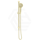 Bella Vista Mica Round Sliding Shower Rail with 3 Functions Handheld Shower Set Variant Colors Available
