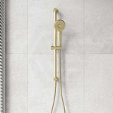 Bella Vista Mica Round Sliding Shower Rail with 3 Functions Handheld Shower Set Variant Colors Available