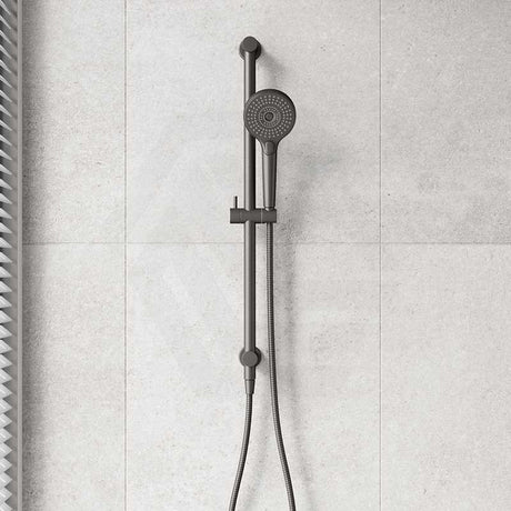 Bella Vista Mica Round Sliding Shower Rail with 3 Functions Handheld Shower Set Variant Colors Available