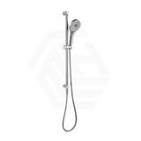 Bella Vista Mica Fluted Shower Rail with Handheld Set Inbuilt Inlet Stainless Variant Colour Available