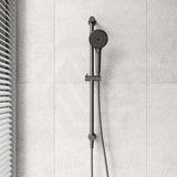 Bella Vista Mica Fluted Shower Rail with Handheld Set Inbuilt Inlet Stainless Variant Colour Available