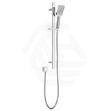 Bella Vista Cresta Square Single Shower Rail with Handheld Set Universal Inlet Variant Colour Available