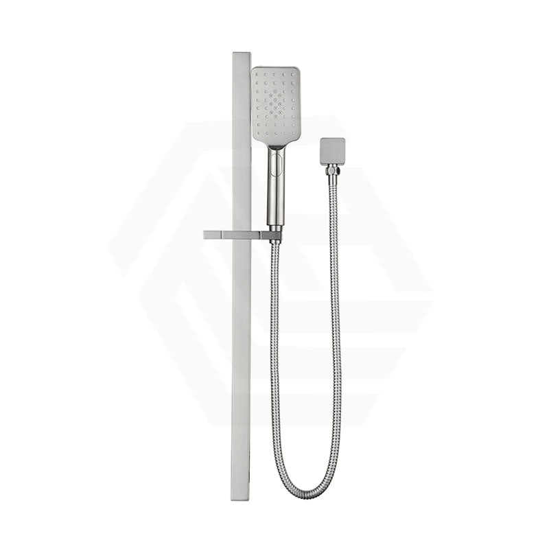Bella Vista Cresta Square Single Shower Rail with Handheld Set Universal Inlet Variant Colour Available