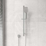 Bella Vista Cresta Square Single Shower Rail with Handheld Set Universal Inlet Variant Colour Available