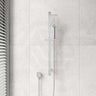 Bella Vista Cresta Square Single Shower Rail with Handheld Set Universal Inlet Variant Colour Available