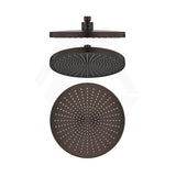 Bella Vista Mica 250mm Round ABS 6H Shower Head Variant Colour Available