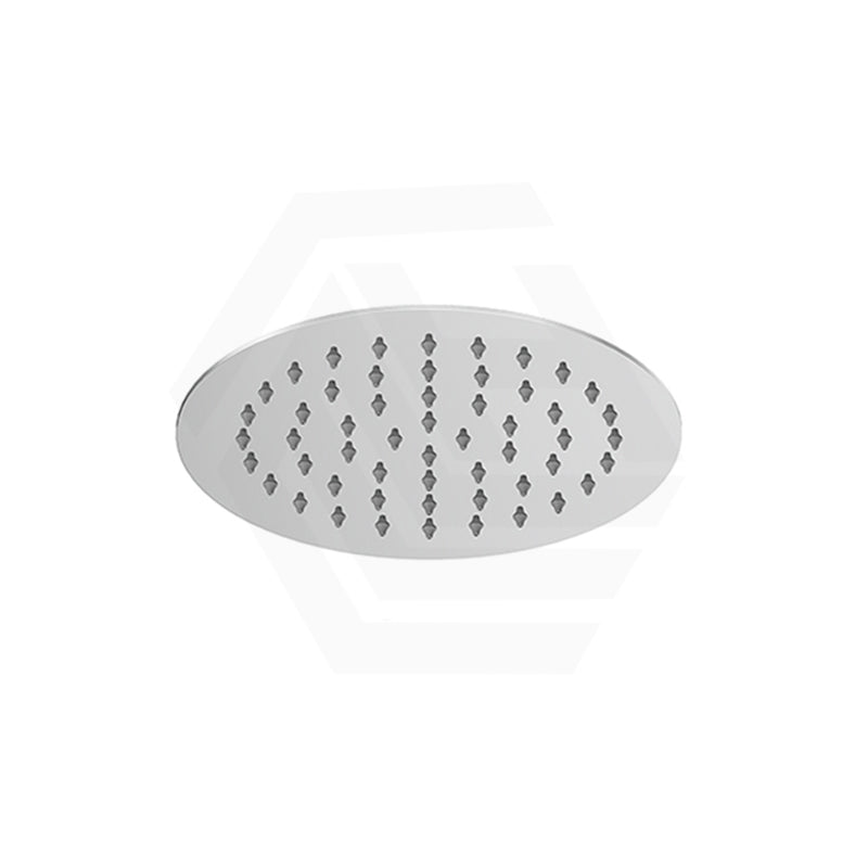 Chrome Bella Vista Mica 250mm Round Shower Head Stainless Steel