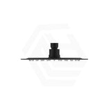 Matt Black Bella Vista Mica 250mm Round Shower Head Stainless Steel