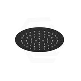 Matt Black Bella Vista Mica 250mm Round Shower Head Stainless Steel