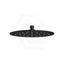 Matt Black Bella Vista Mica 250mm Round Shower Head Stainless Steel