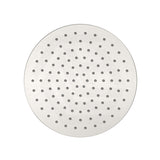 Bella Vista Mica 250mm Round Stainless Steel Shower Head 5mm Thick Colour Available