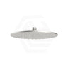 Bella Vista Mica 250mm Round Stainless Steel Shower Head 5mm Thick Colour Available