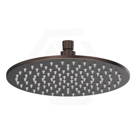Bella Vista Mica 250mm Round Stainless Steel Shower Head 5mm Thick Colour Available