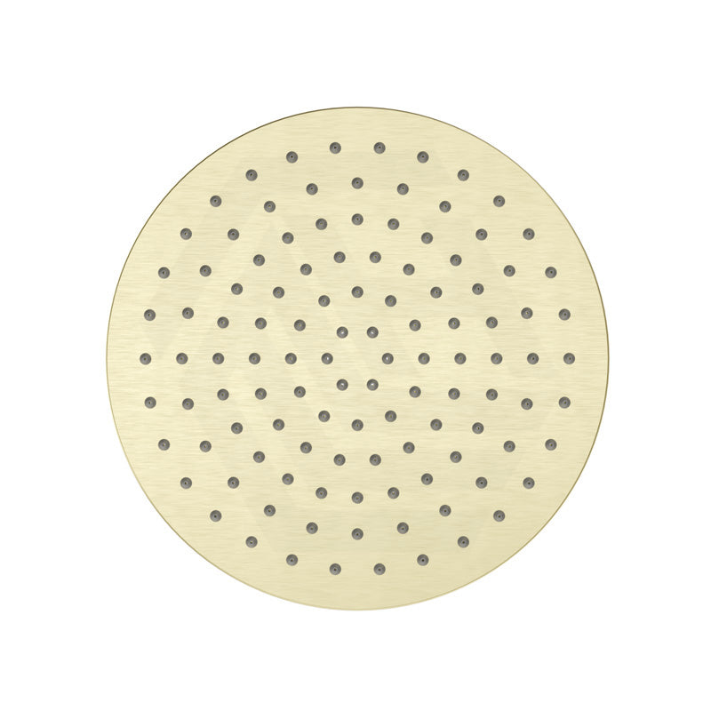 Bella Vista Mica 250mm Round Stainless Steel Shower Head 5mm Thick Colour Available