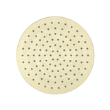 Bella Vista Mica 250mm Round Stainless Steel Shower Head 5mm Thick Colour Available