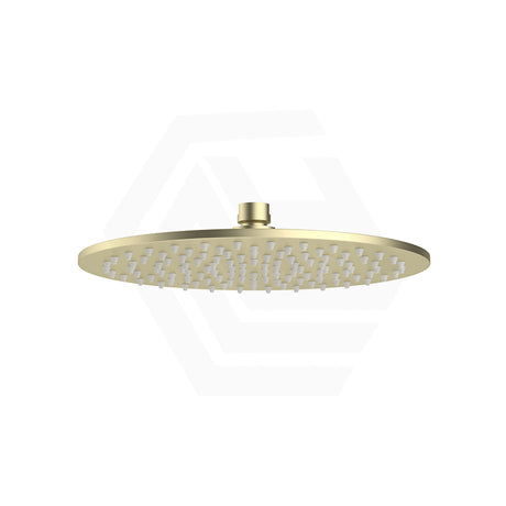 Bella Vista Mica 250mm Round Stainless Steel Shower Head 5mm Thick Colour Available