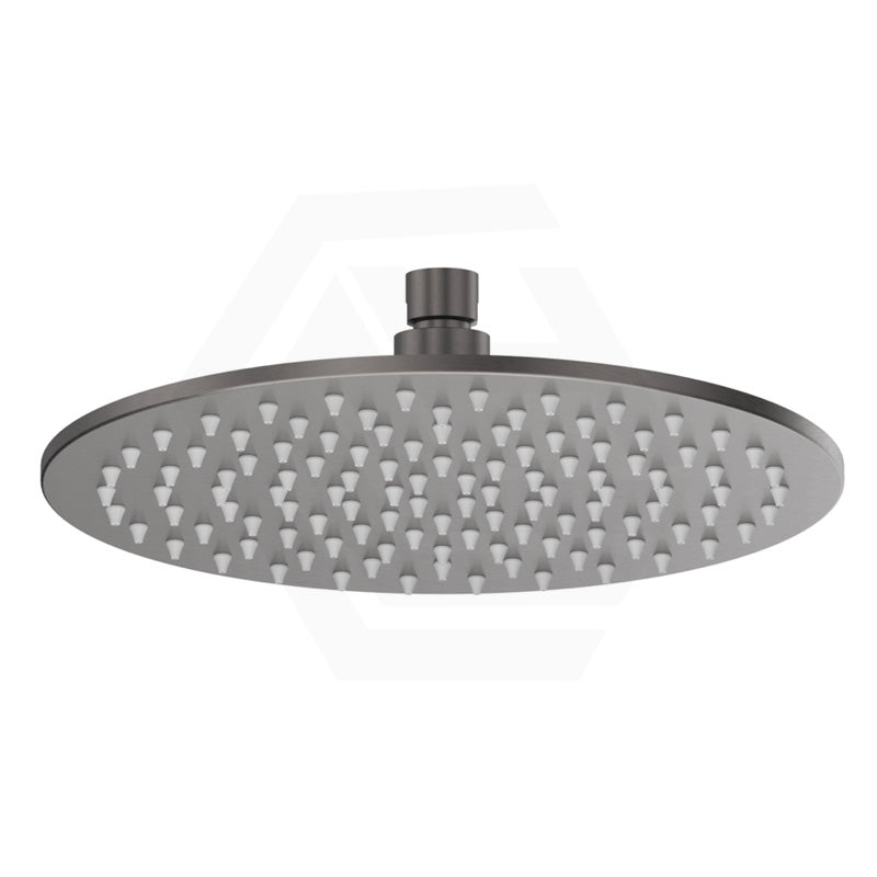 Bella Vista Mica 250mm Round Stainless Steel Shower Head 5mm Thick Colour Available