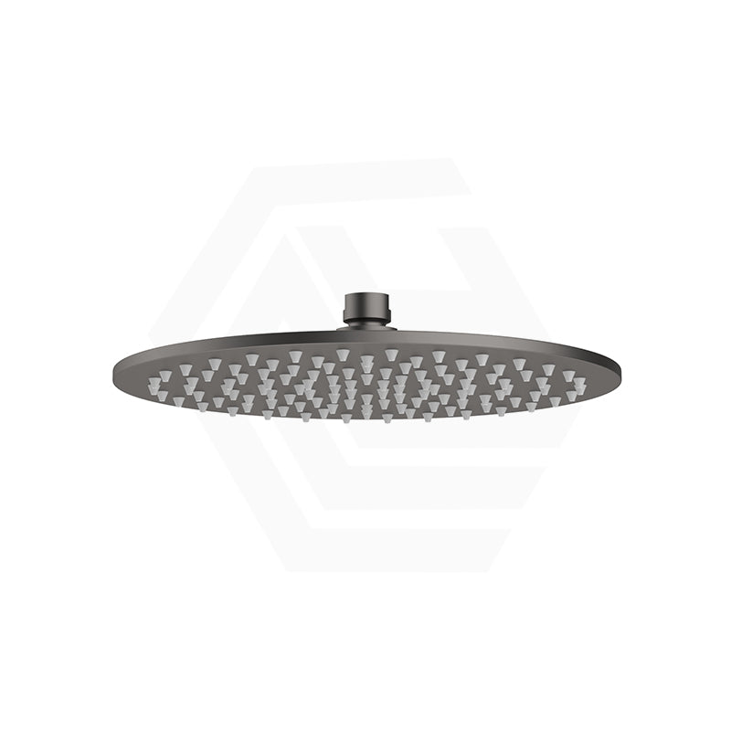 Bella Vista Mica 250mm Round Stainless Steel Shower Head 5mm Thick Colour Available