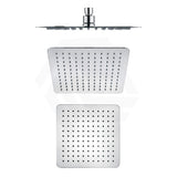 Bella Vista Cresta 250mm Square Stainless Steel Shower Head Variant Colour Avaliable